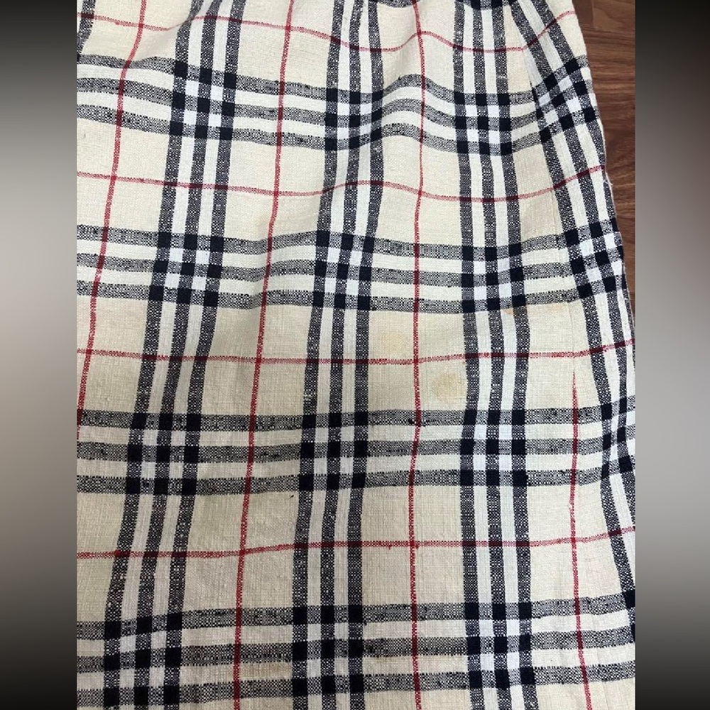 Vintage Authentic Burberry blue lable nova check skirt M